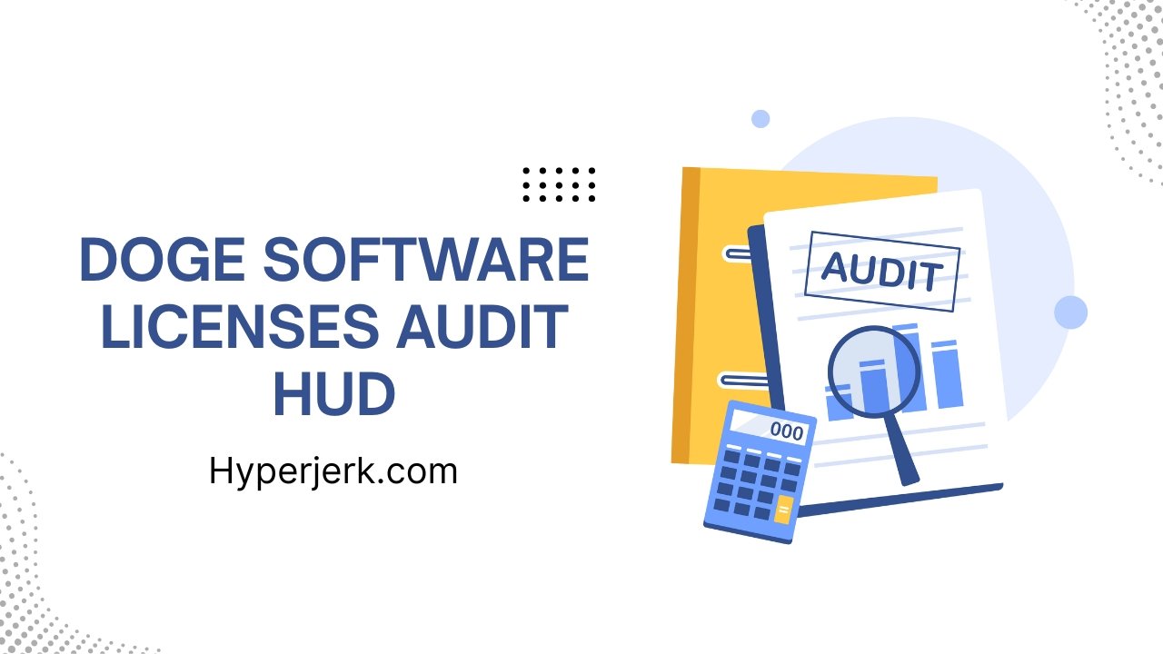 Doge Software Licenses Audit HUD