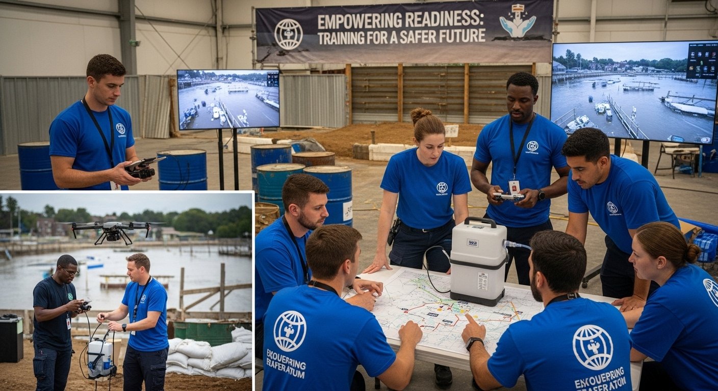 How can we empower the disaster management crew