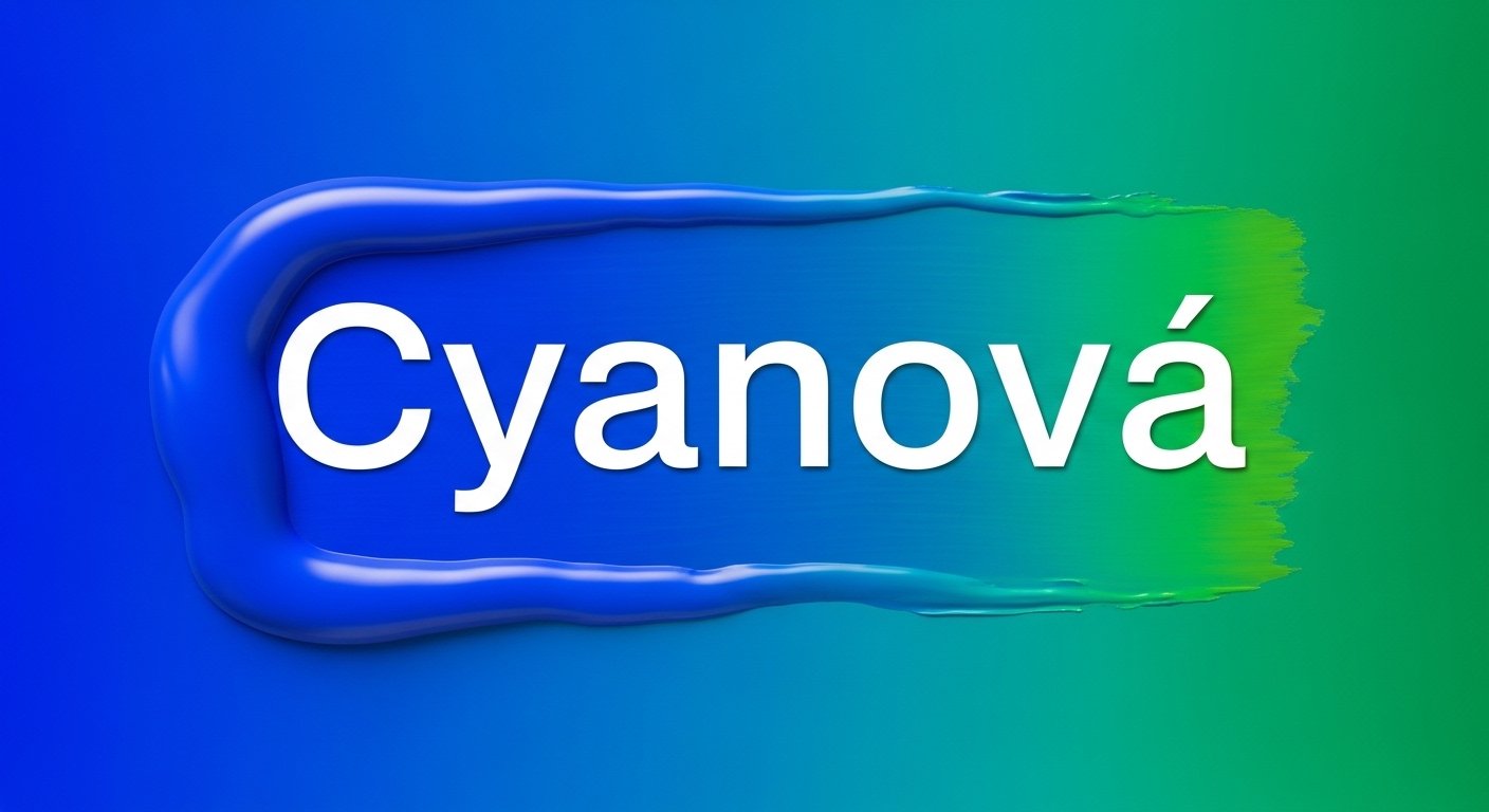 Cyanová